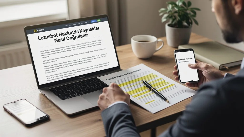 Lotusbet Hakkında Kaynaklar Nasıl Doğrulanır